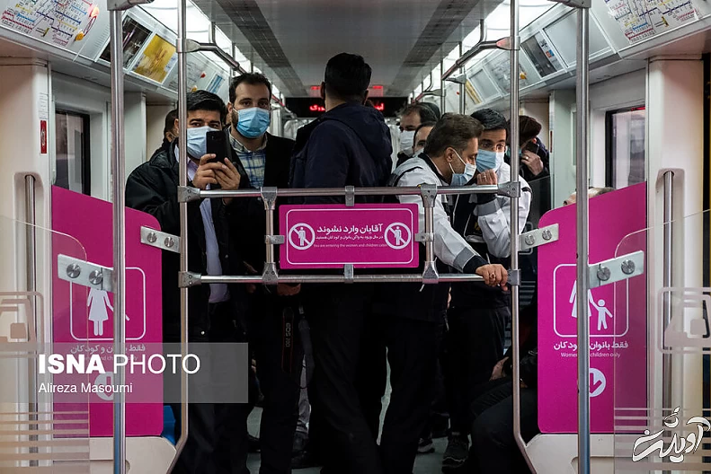 (تصاویر) افتتاح واگن ویژه زنان و کودکان در متروی تهران